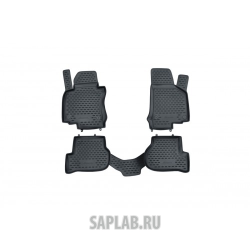 Купить запчасть NOVLINE-AUTOFAMILY - NLC5126211K Коврики в салон VW Golf VI 04/2009->, 4 шт. (полиуретан, серые)
