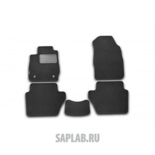 Купить запчасть NOVLINE-AUTOFAMILY - NLT162311110KH Коврики в салон FORD Fiesta 3D 2008-2011, хб., 5 шт. (текстиль)