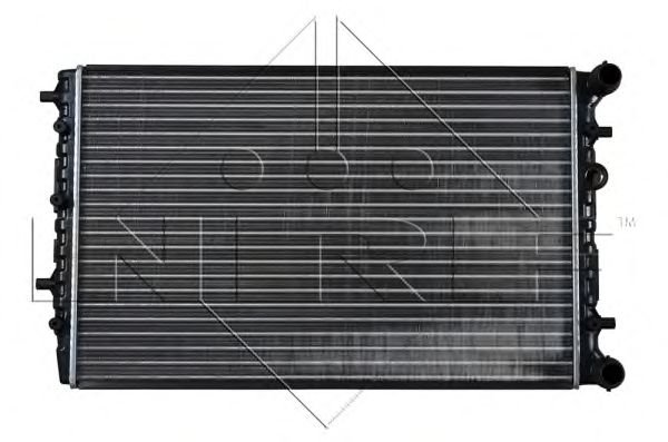 Купить запчасть NRF - 50542 Радиатор двигателя (Al) VW Polo 1.2 02- 50542