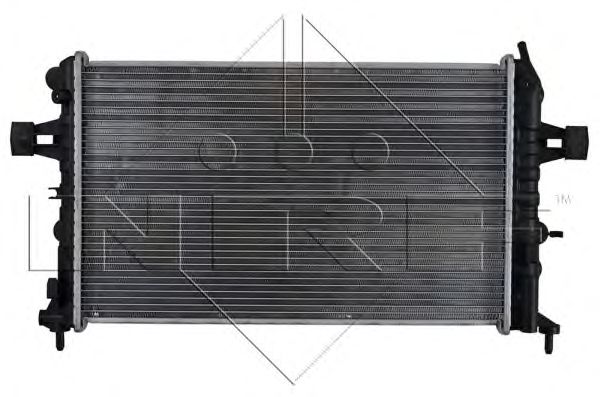 Купить запчасть NRF - 50562 Радиатор двигателя (Al) OPEL Astra 1.6 98- 50562