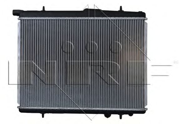 Купить запчасть NRF - 509524 Радиатор двигателя (Al) PEUGEOT 206 1.4 99- 509524