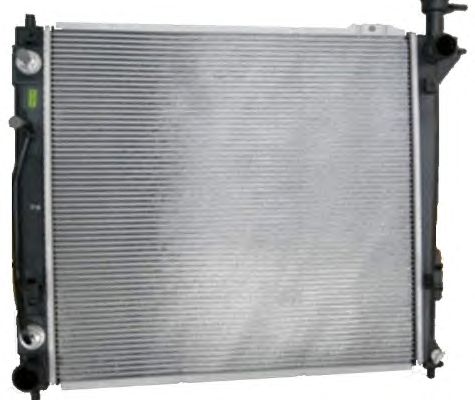 Купить запчасть NRF - 53168 Радиатор двигателя (Al) HYUNDAI Santa Fe 2.2D 06- 53168