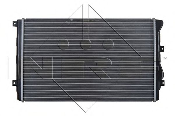 Купить запчасть NRF - 53406 Радиатор двигателя (Al) VW Golf 1.9D 04- 53406