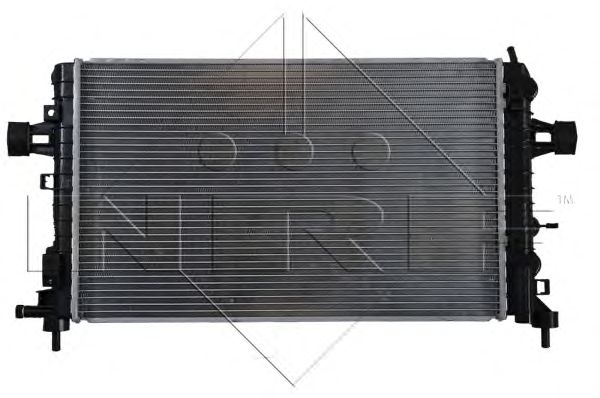 Купить запчасть NRF - 53442 Радиатор двигателя (Al) OPEL Astra 1.6 04- 53442