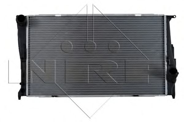 Купить запчасть NRF - 53472 Радиатор двигателя (Al) BMW 1 2.0D 05- 53472