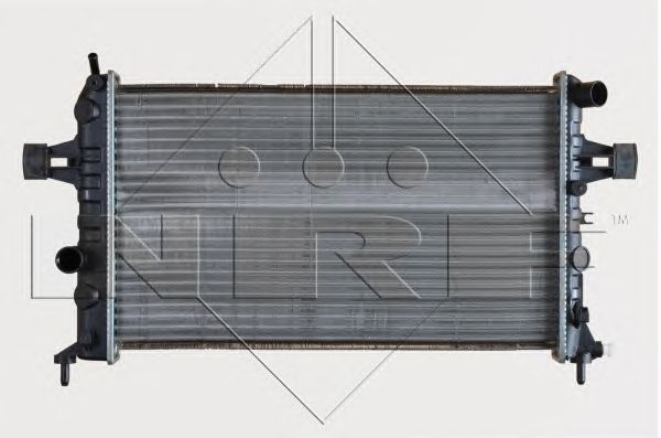 Купить запчасть NRF - 54668A Радиатор двигателя (Al) OPEL Zafira 1.6 99- 54668A