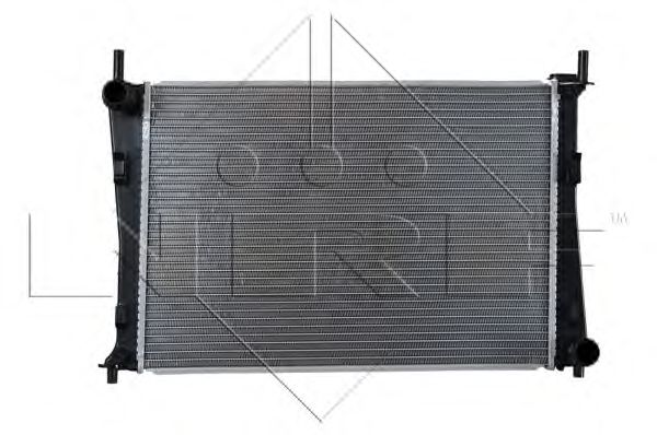 Купить запчасть NRF - 58274 Радиатор двигателя (Al) FORD Fiesta 1.4 02- 58274