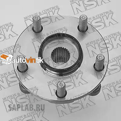 Купить запчасть NSK - ZA62BWKH10LY5CP01 Ступица колеса перед лев TOYOTA COROLLA (_E15_, _E18_) 06- / RAV4 (_A3_, _A4_) 05-