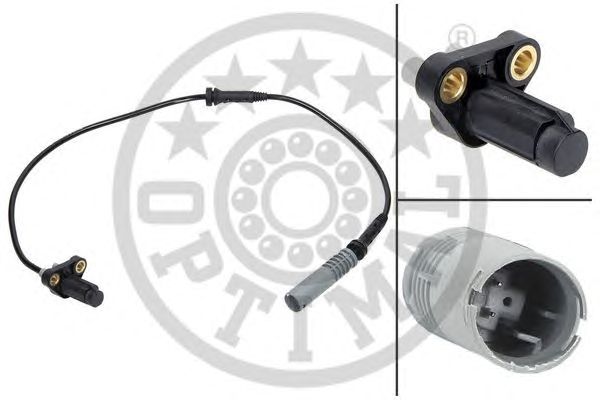 Купить запчасть Optimal - 06S002 Датчик частоты вращения колеса BMW: 5 (E39), 5 Touring (E39)