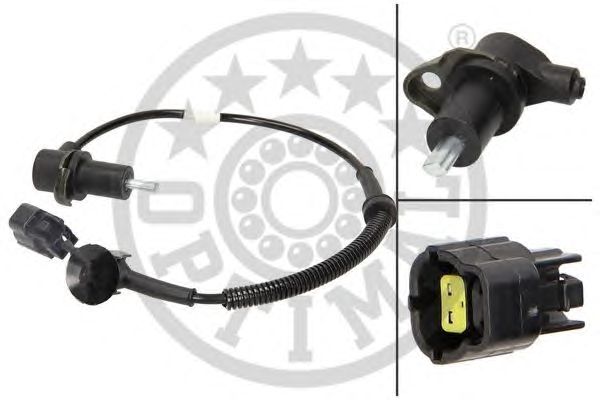 Купить запчасть Optimal - 06S332 Датчик ABS CHEVROLET: KALOS, KALOS StufenheckDAEWOO: KALOS (KLAS)