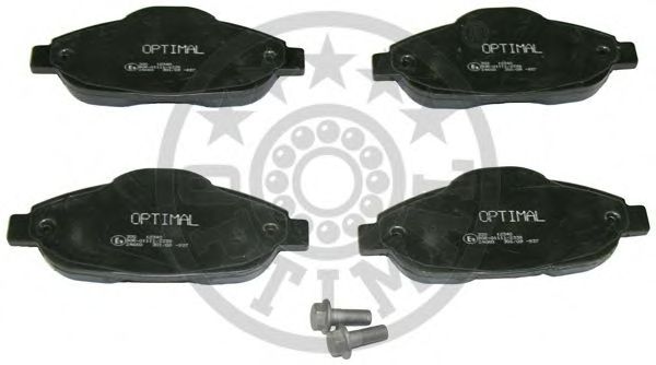 Купить запчасть Optimal - 12340 Снят с производства Колодки тормозные дисковые перед PEUGEOT: 308 (4A_, 4C_), 308 SW