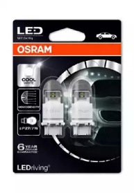 Купить запчасть OSRAM - 3557CW02B OSRAM LED Premium Cool White P27/7W 12V 1,42/0,54W, 2шт, 3557CW-02B