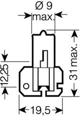 Купить запчасть OSRAM - 64173 Лампа г/с Н2 (55W) X511 Original 12V 64173 4050300016559