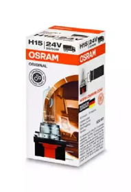 Купить запчасть OSRAM - 64177 Лампа г/с H15 (20/60W) PGJ23T-1 24V 64177 4008321536556