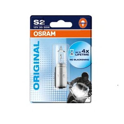 Купить запчасть Osram - 6432701B Лампа S2 12V 35/35W BA20D ORIGINAL LINE качество оригинальной з/ч (ОЕМ) 1 шт. (Снят с производства) S2 ExtraDuty