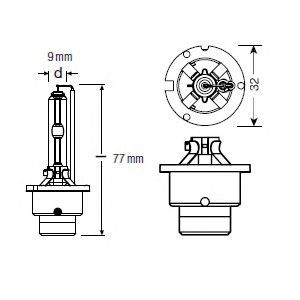 Купить запчасть OSRAM - 66440 