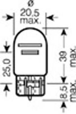 Купить запчасть Osram - 7515 Лампа W21/5W 12V 21/5W W3x16q ORIGINAL LINE качество оригинальной з/ч (ОЕМ) 1 шт. 12V 21/5W W3X16Q