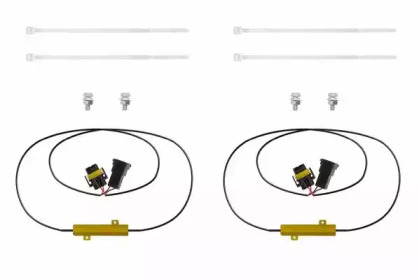 Купить запчасть OSRAM - LEDCBCTRL103 Резистор Osram CANbus для установки LED противотуманных фар 50W 2шт 4052899327375