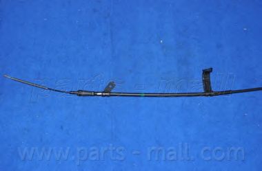 Купить запчасть PARTS MALL - PTB-308 Трос ручного тормоза HYUNDAI ACCENT 05-/KIA RIO 05- задний левый (диск.торм.) PTB-308
