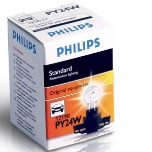 Купить запчасть PHILIPS - 12190NAC1 Стандартные лампы для салона и сигнальные лампы Vision PY24W/12 В/24 Вт