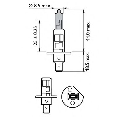 Купить запчасть PHILIPS - 12258BVUB1 