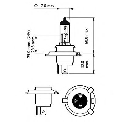 Купить запчасть PHILIPS - 12569RAC1 