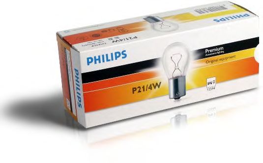 Купить запчасть PHILIPS - 12594CP Стандартные лампы для салона и сигнальные лампы Vision P21W/12 В/21/4 Вт