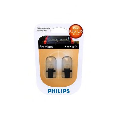 Купить запчасть PHILIPS - 12597B2 Стандартные лампы для салона и сигнальные лампы Vision BAX/12 В/1,2 Вт