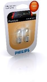 Купить запчасть PHILIPS - 12929B2 Стандартные лампы для салона и сигнальные лампы Vision T4W/12 В/