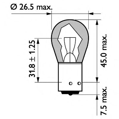 Купить запчасть PHILIPS - 13496MLCP Лампа автомобильная Philips 13496mlcp