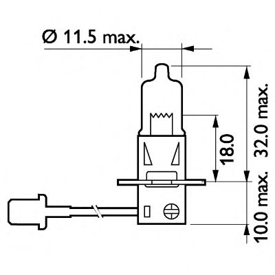 Купить запчасть PHILIPS - 13628RAC1 Лампа H3 13628 RA 24V 100W PK22s C1 (1) RALLY 13628RAC1