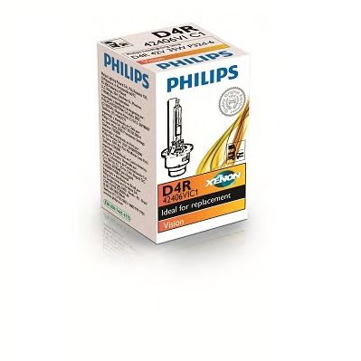 Купить запчасть PHILIPS - 42406VIC1 Ксеноновая лампа для фар головного освещения Vision D4R/42 В/35 Вт