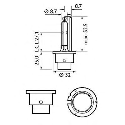 Купить запчасть PHILIPS - 85122SYC1 