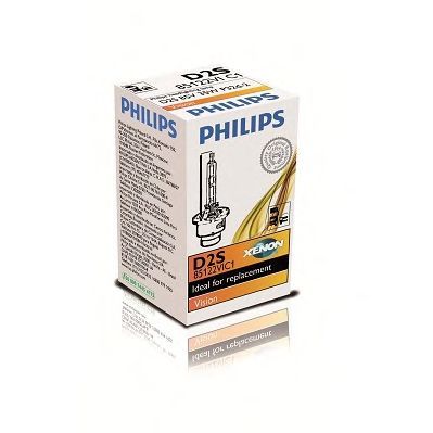 Купить запчасть PHILIPS - 85122VIC1 Ксеноновая лампа для фар головного освещения Vision D2S/85 В/35 Вт