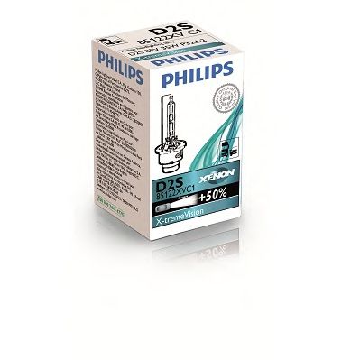 Купить запчасть PHILIPS - 85122XVC1 Ксеноновая лампа для фар головного освещения X-tremeVision D2S/85 В/35 Вт