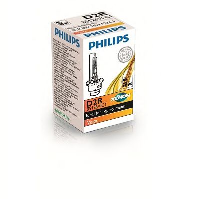 Купить запчасть PHILIPS - 85126VIC1 Ксеноновая лампа для фар головного освещения Vision D2R/85 В/35 Вт