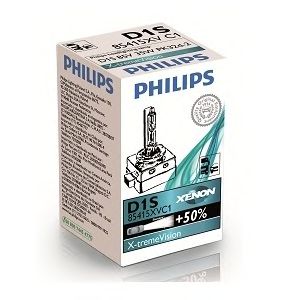 Купить запчасть PHILIPS - 85415XVC1 Ксеноновая лампа для фар головного освещения X-tremeVision D1S/85 В/35 Вт