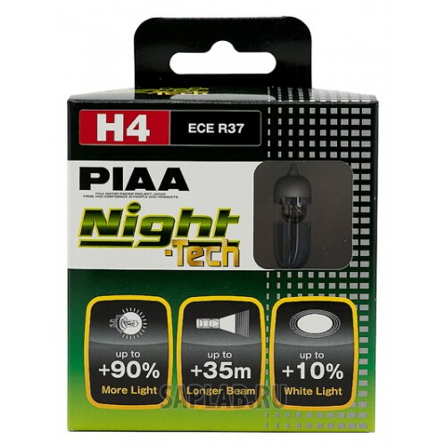 Купить запчасть PIAA - HE820H4 PIAA NIGHT TECH (TYPE H4) HE-820 (3600K)