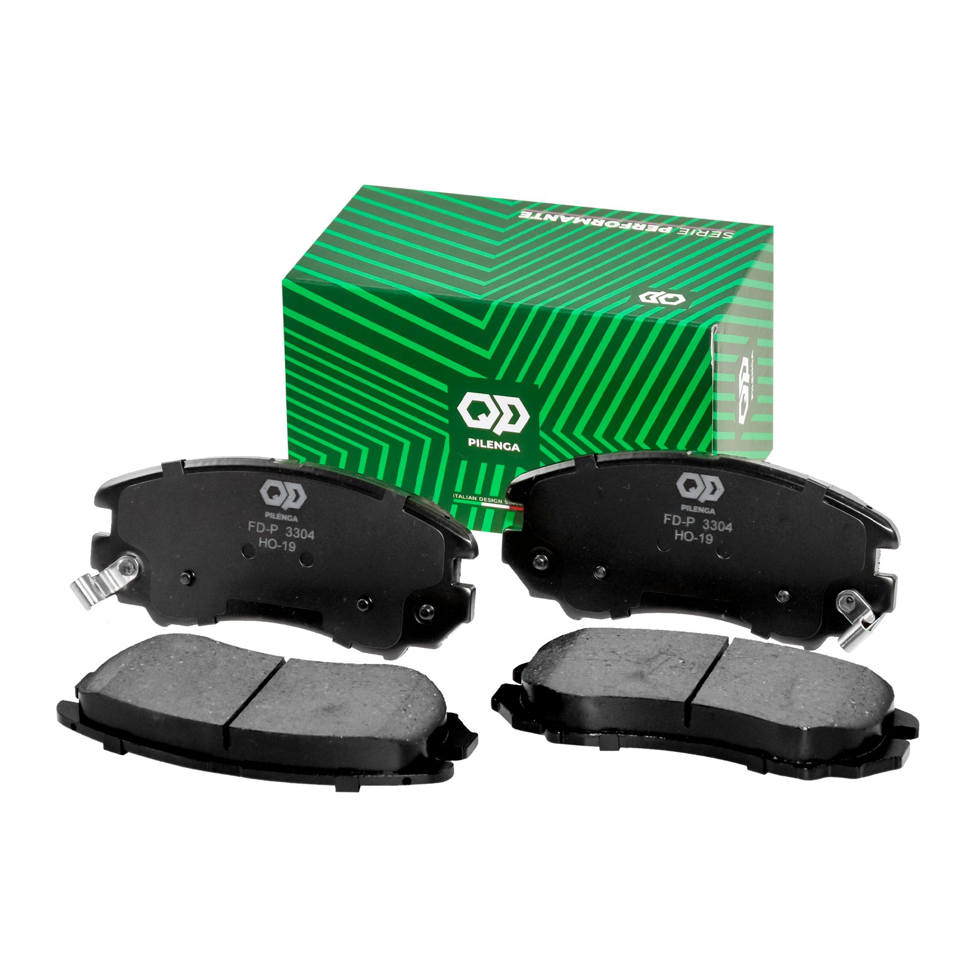 Купить запчасть PILENGA - FD-P3304 Колодки тормозные дисковые передние HYUNDAI/KIA ELANTRA,SONATA,TUCSON KIA SOUL,SPECTRA5,SPORTAGE FD-P3304