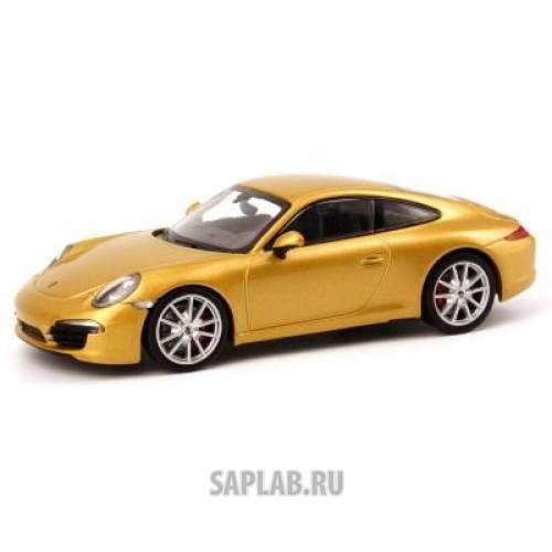 Купить запчасть PORSCHE - WAP0200010D Модель автомобиля Porsche 911 (991) Carrera S 2012 (Gold), Scale 1:43, артикул WAP0200010D