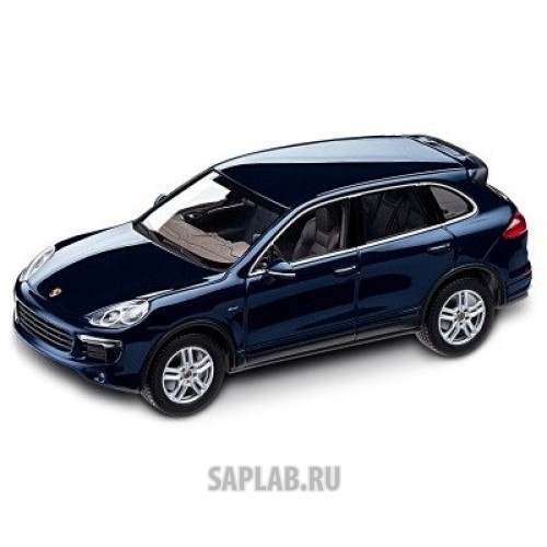 Купить запчасть PORSCHE - WAP0200080E Модель автомобиля Porsche Cayenne S Diesel, 1:43 Scale, Blue Metallic, артикул WAP0200080E