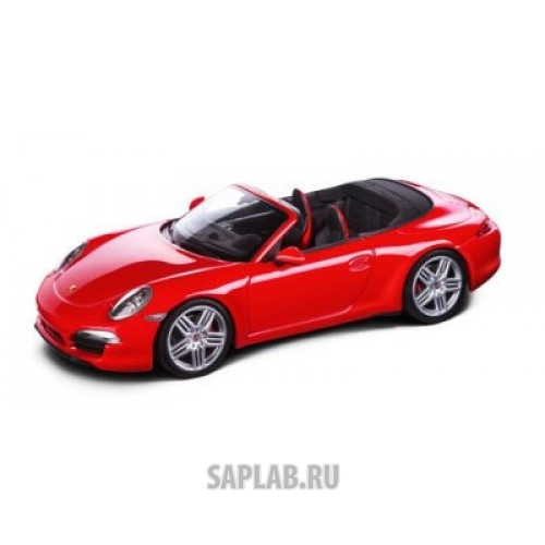 Купить запчасть PORSCHE - WAP0200120C Модель автомобиля Porsche 991 Carrera Cabriolet, Red, 2012, Scale 1:43