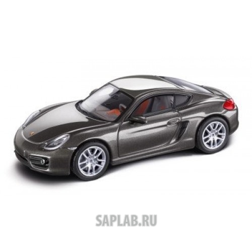 Купить запчасть PORSCHE - WAP0200300D Модель автомобиля Porsche Cayman, Agate Grey Metallic 1:43, артикул WAP0200300D