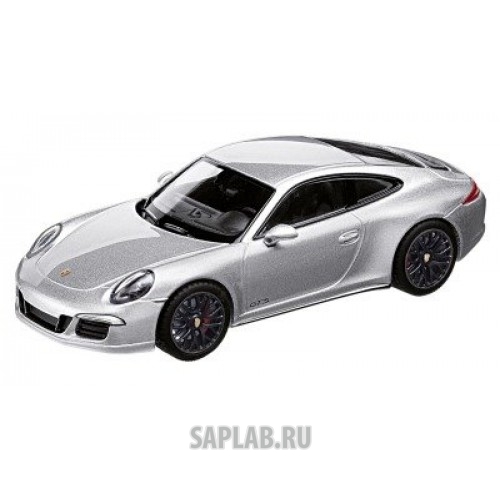 Купить запчасть PORSCHE - WAP0201020F Модель автомобиля Porsche 911 Carrera 4 GTS (991), 1:43 Scale, Rhodium Silver, артикул WAP0201020F