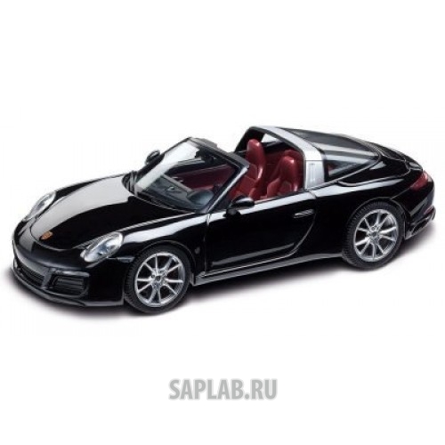 Купить запчасть PORSCHE - WAP0201410G Модель автомобиля Porsche 911 Targa 4S (991II), Scale 1:43, Black Metallic, артикул WAP0201410G