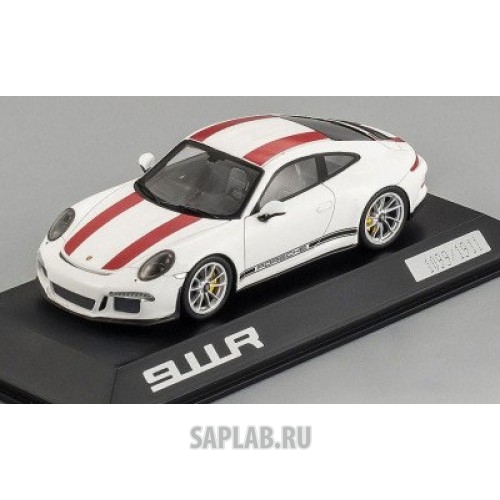 Купить запчасть PORSCHE - WAP0201460J Модель автомобиля Porsche 911 R (991 II) 2016, White, Scale 1:43