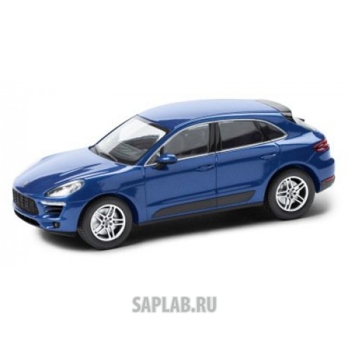 Купить запчасть PORSCHE - WAP0201530E Модель автомобиля Porsche Macan S, Scale 1:43, Sapphire Blue Metallic