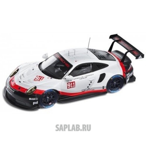 Купить запчасть PORSCHE - WAP0201580H Модель автомобиля Porsche 911 RSR 2017, Scale 1:43, Black/White/Red