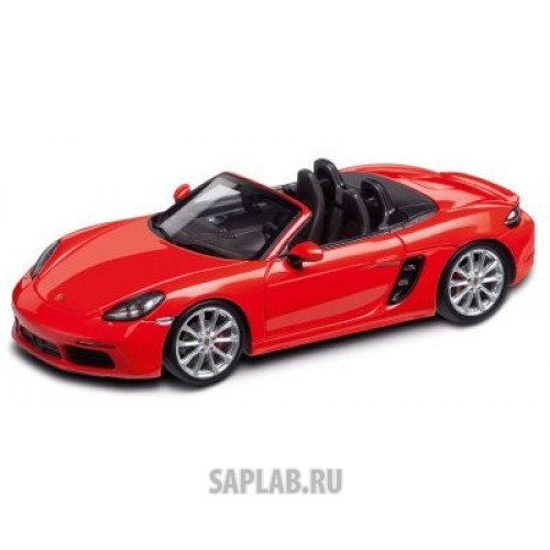 Купить запчасть PORSCHE - WAP0202050G Модель автомобиля Porsche 718 Boxster S (982), lavaorange, 1:43, артикул WAP0202050G