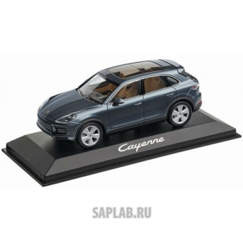 Купить запчасть PORSCHE - WAP0203110J Модель автомобиля Porsche Cayenne, Biskaya Blue Metalllic, Scale 1:43